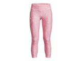 Under Armour Girls HeatGear Armour Printed Ankle Crop - Sweat-Wicking and 4-Way Stretch