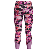 Under Armour Girls HeatGear Armour Printed Ankle Crop - Sweat-Wicking and 4-Way Stretch