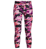 Under Armour Girls HeatGear Armour Printed Ankle Crop - Sweat-Wicking and 4-Way Stretch