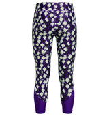 Under Armour Girls HeatGear Armour Printed Ankle Crop - Sweat-Wicking and 4-Way Stretch