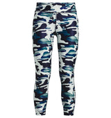 Under Armour Girls HeatGear Armour Printed Ankle Crop - Sweat-Wicking and 4-Way Stretch