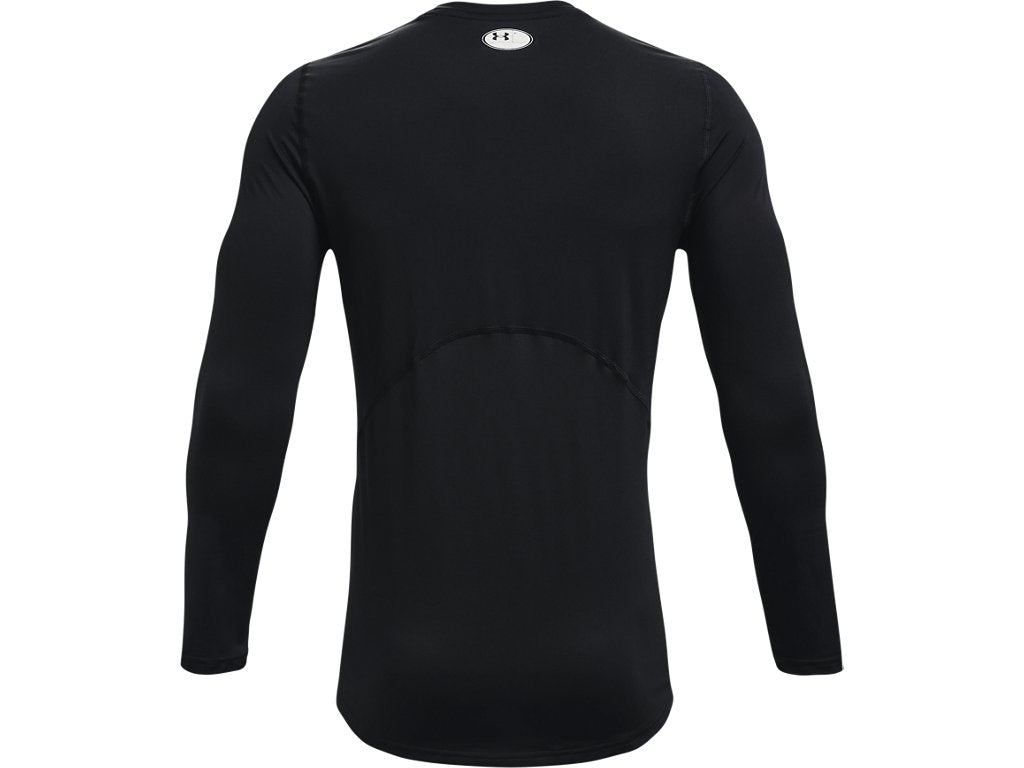 Under Armour Mens HeatGear Fitted Long Sleeve Baselayer - Superior Sweat Wicking