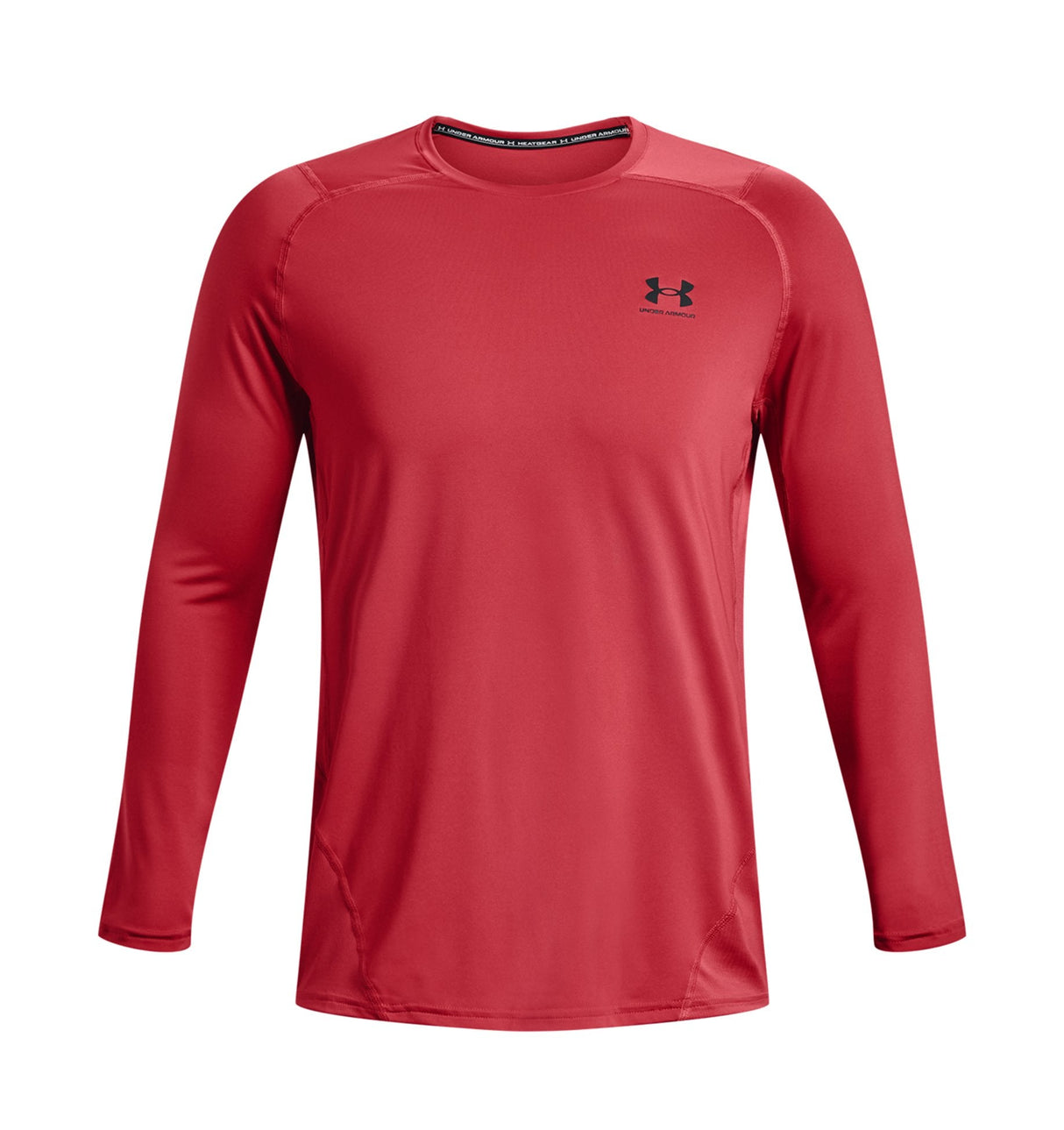 Under Armour Mens HeatGear Fitted Long Sleeve Baselayer - Superior Sweat Wicking