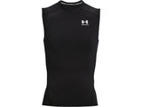 Under Armour Mens HeatGear Sleeveless Baselayer - Sweat Wicking and Superior Coverage