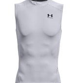 Under Armour Mens HeatGear Sleeveless Baselayer - Sweat Wicking and Superior Coverage
