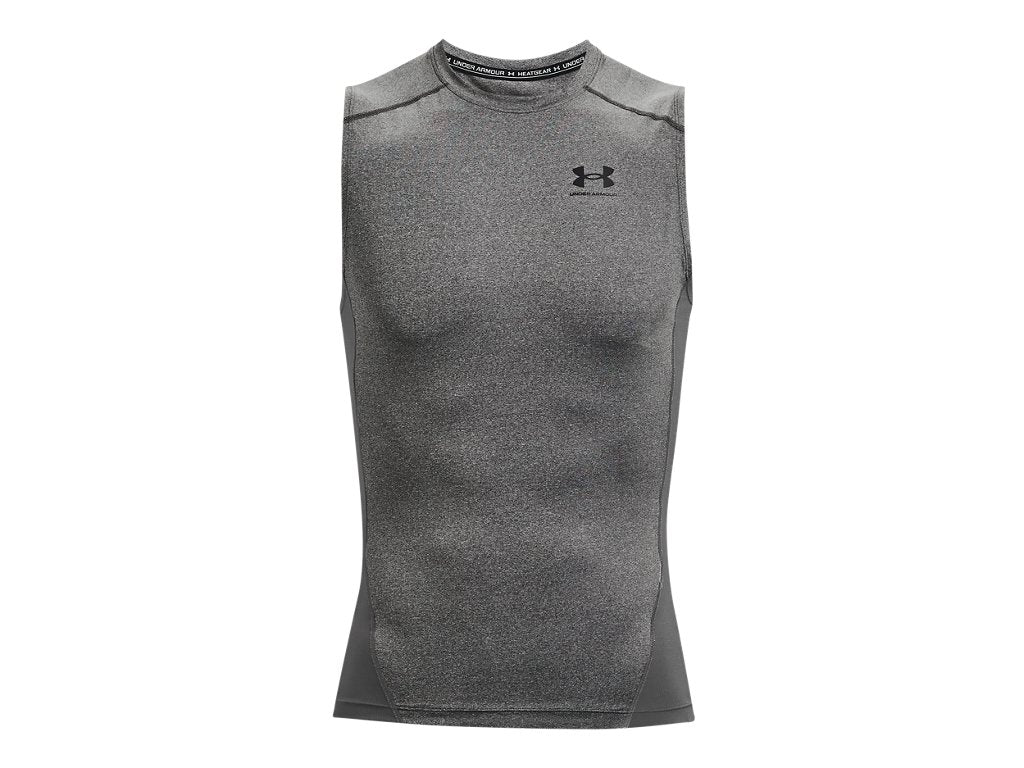 Under Armour Mens HeatGear Sleeveless Baselayer - Sweat Wicking and Superior Coverage