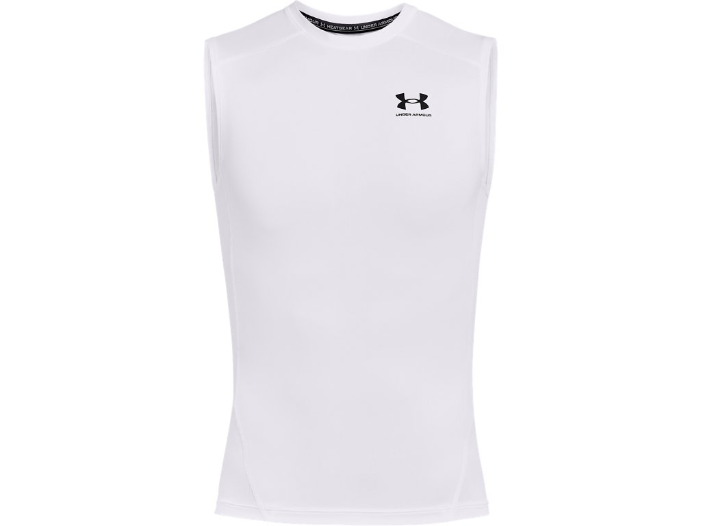 Under Armour Mens HeatGear Sleeveless Baselayer - Sweat Wicking and Superior Coverage