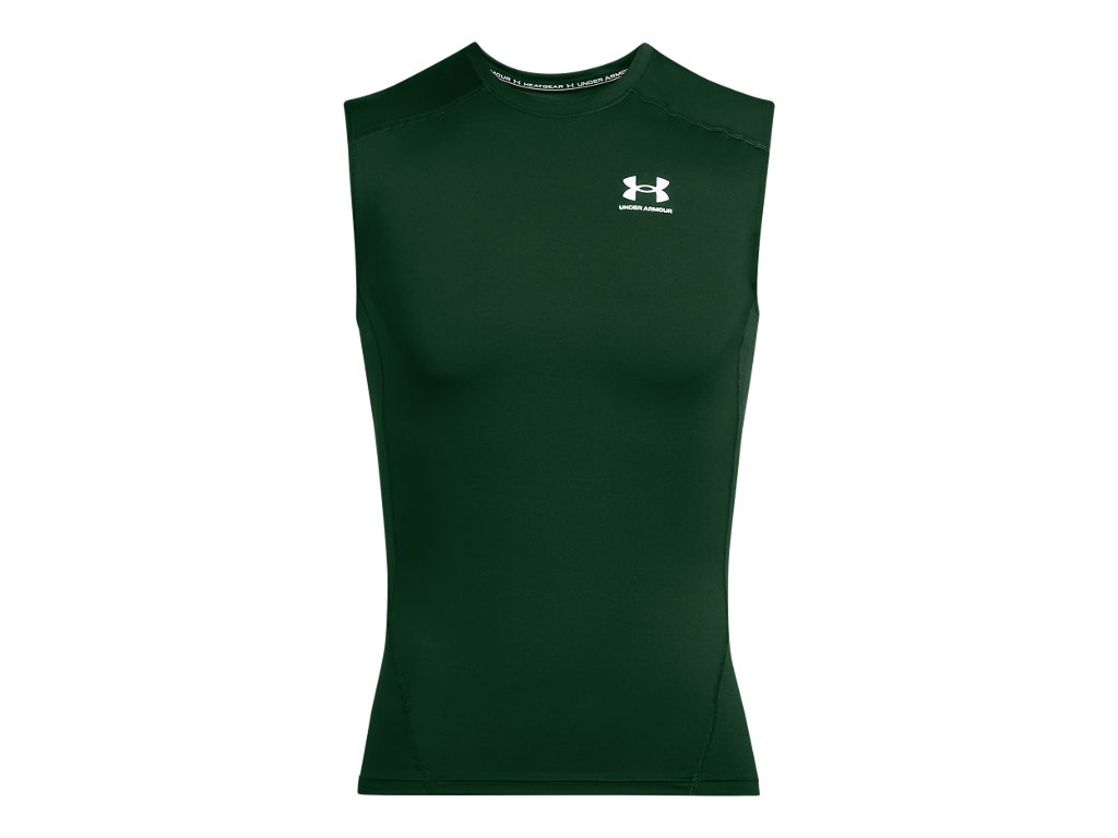 Under Armour Mens HeatGear Sleeveless Baselayer - Sweat Wicking and Superior Coverage