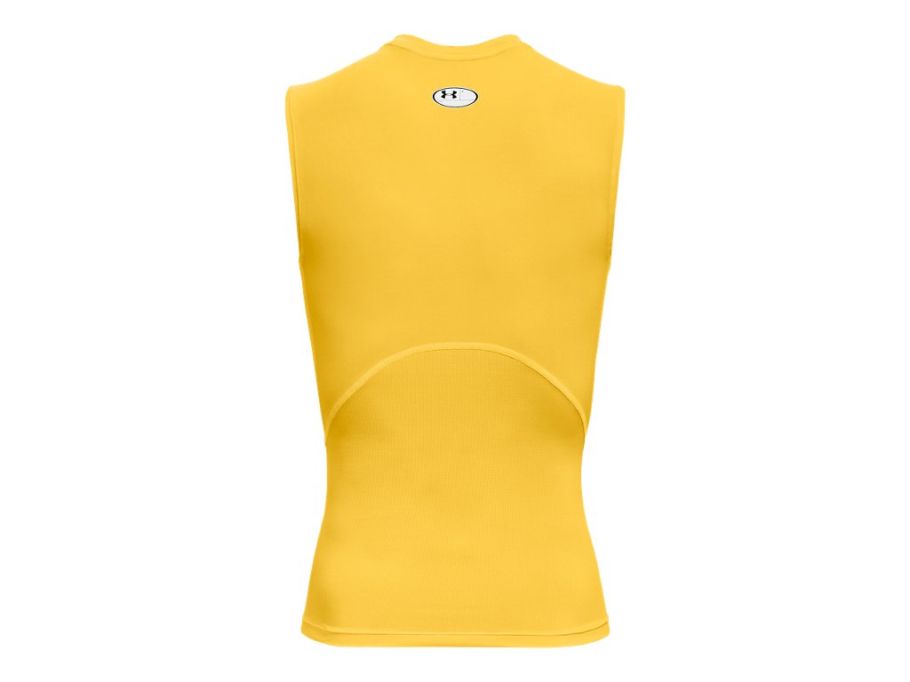 Under Armour Mens HeatGear Sleeveless Baselayer - Sweat Wicking and Superior Coverage