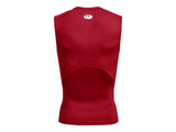 Under Armour Mens HeatGear Sleeveless Baselayer - Sweat Wicking and Superior Coverage