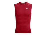 Under Armour Mens HeatGear Sleeveless Baselayer - Sweat Wicking and Superior Coverage