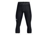 Under Armour Mens HeatGear Three Quarter Leggings - Sweat Wicking and Ultra-Tight Fit