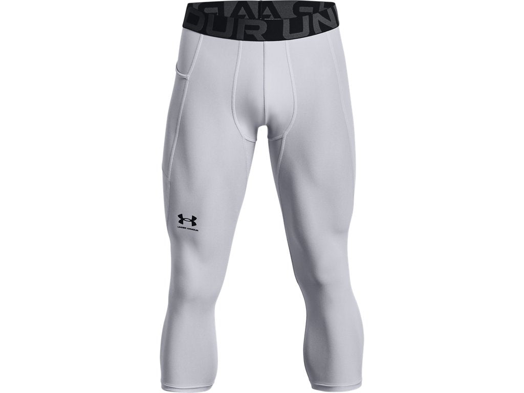 Under Armour Mens HeatGear Three Quarter Leggings - Sweat Wicking and Ultra-Tight Fit