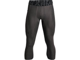 Under Armour Mens HeatGear Three Quarter Leggings - Sweat Wicking and Ultra-Tight Fit