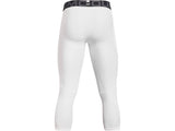 Under Armour Mens HeatGear Three Quarter Leggings - Sweat Wicking and Ultra-Tight Fit