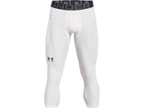 Under Armour Mens HeatGear Three Quarter Leggings - Sweat Wicking and Ultra-Tight Fit