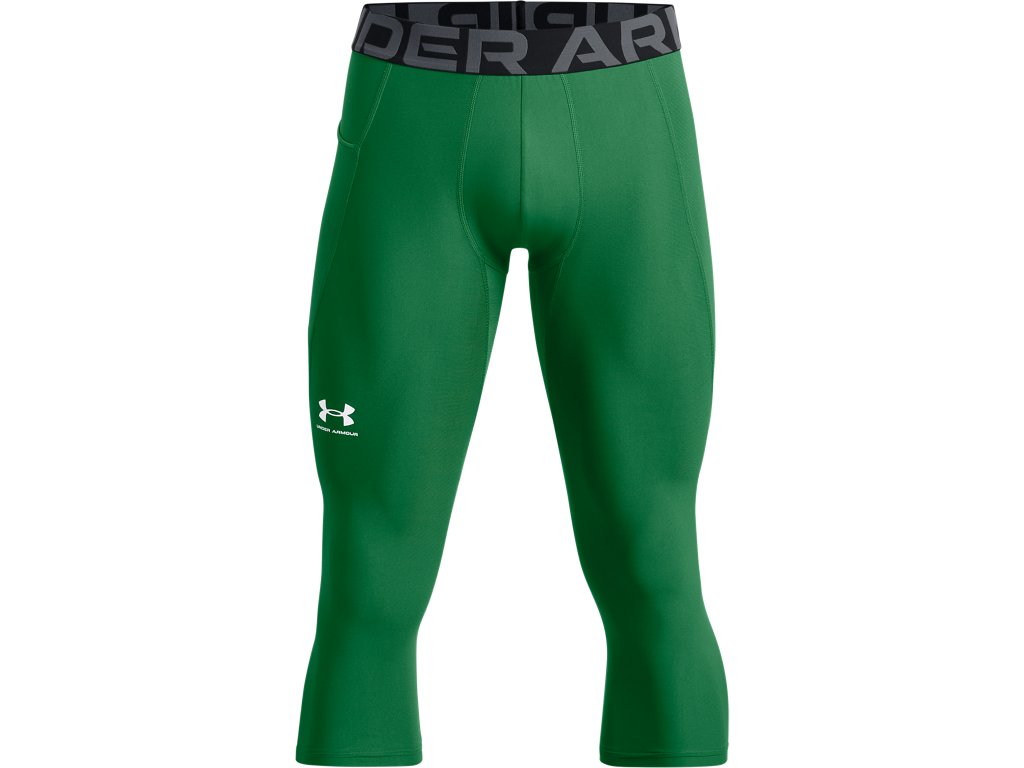 Under Armour Mens HeatGear Three Quarter Leggings - Sweat Wicking and Ultra-Tight Fit