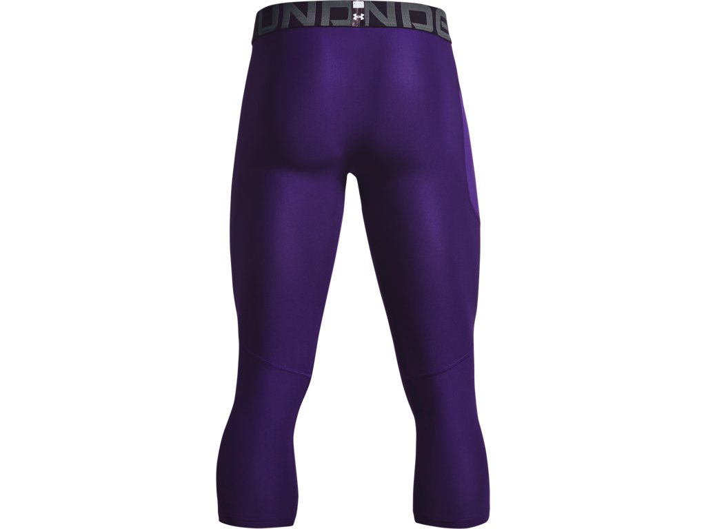 Under Armour Mens HeatGear Three Quarter Leggings - Sweat Wicking and Ultra-Tight Fit