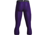Under Armour Mens HeatGear Three Quarter Leggings - Sweat Wicking and Ultra-Tight Fit