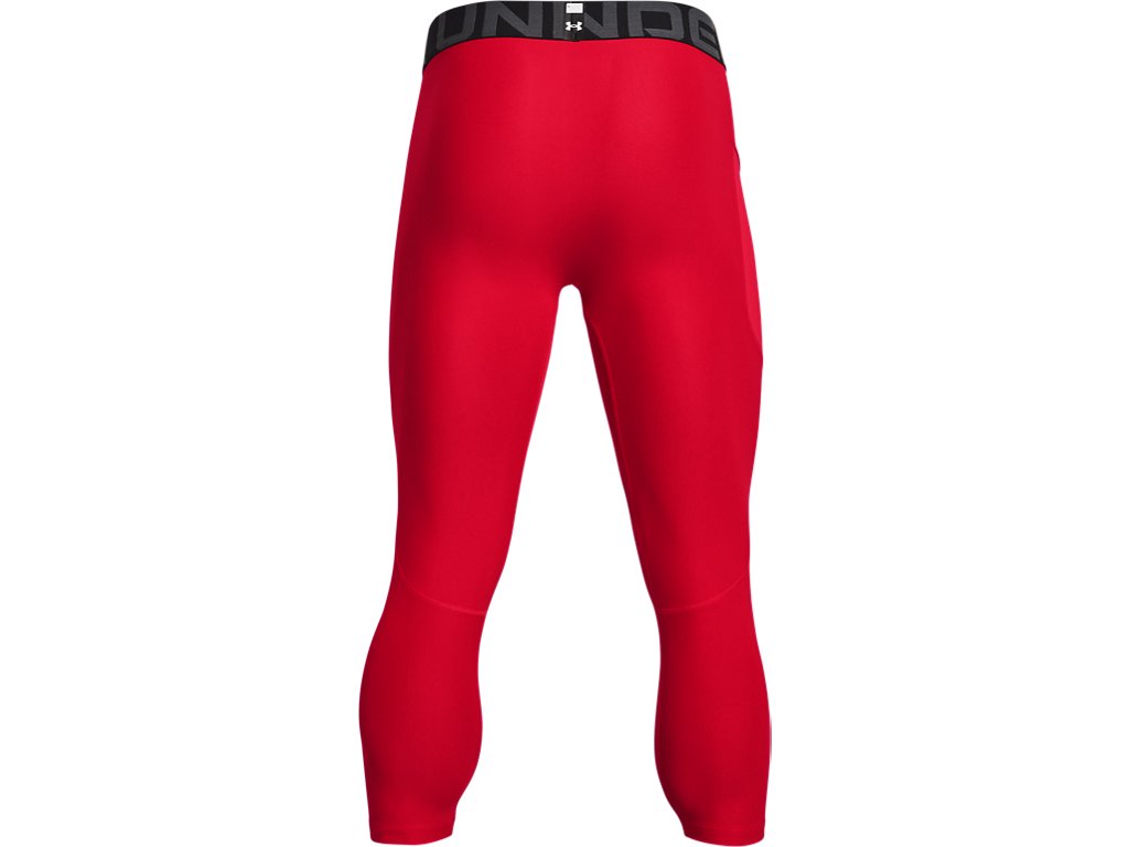 Under Armour Mens HeatGear Three Quarter Leggings - Sweat Wicking and Ultra-Tight Fit