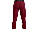 Under Armour Mens HeatGear Three Quarter Leggings - Sweat Wicking and Ultra-Tight Fit
