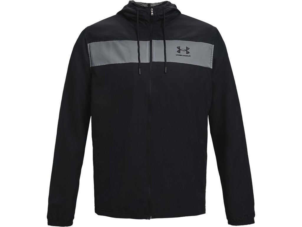 Under Armour Mens Sportstyle Windbreaker Jacket - Water and Wind Resistant