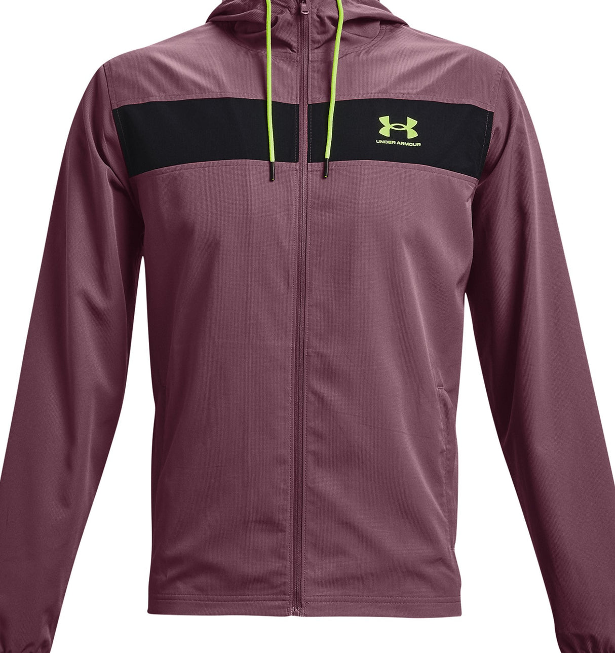 Under Armour Mens Sportstyle Windbreaker Jacket - Water and Wind Resistant