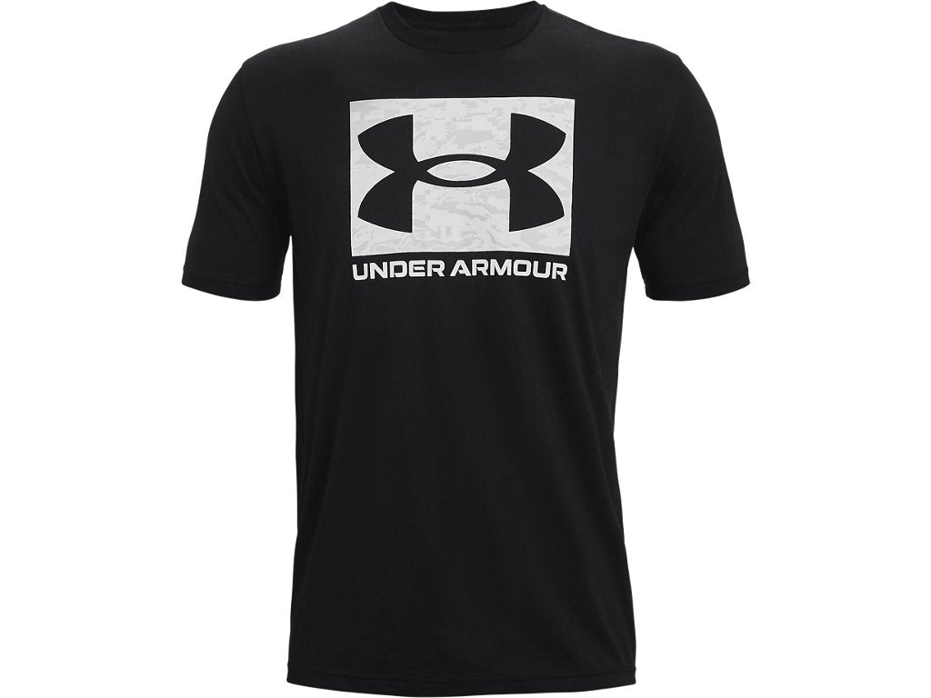 Under Armour Mens ABC Camo Boxed Logo Short Sleeve T-Shirt - Quick-Drying Comfort
