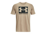 Under Armour Mens ABC Camo Boxed Logo Short Sleeve T-Shirt - Quick-Drying Comfort