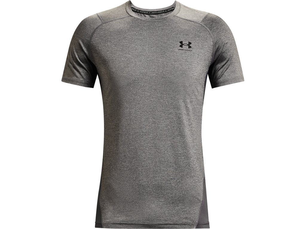 Under Armour Mens HeatGear Fitted Short Sleeve Shirt - Superior Sweat Wicking