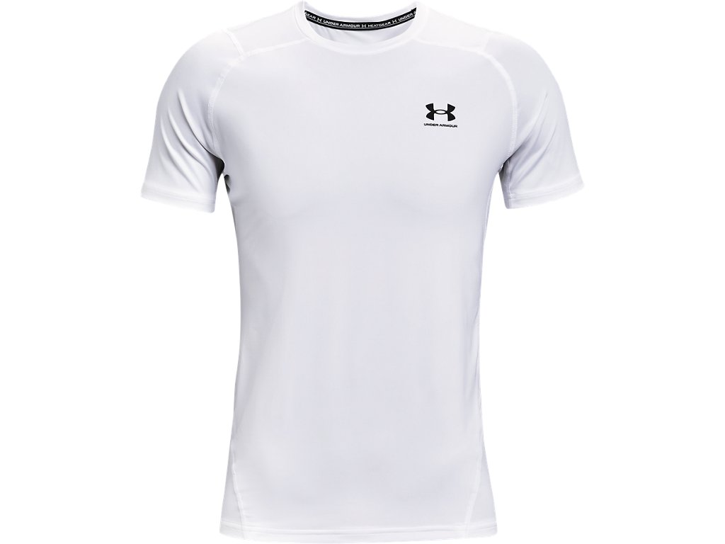 Under Armour Mens HeatGear Fitted Short Sleeve Shirt - Superior Sweat Wicking