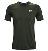 Under Armour Mens HeatGear Fitted Short Sleeve Shirt - Superior Sweat Wicking