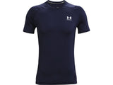 Under Armour Mens HeatGear Fitted Short Sleeve Shirt - Superior Sweat Wicking