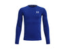 Under Armour Boys HeatGear Armour Long Sleeve Shirt - Sweat Wicking Apparel