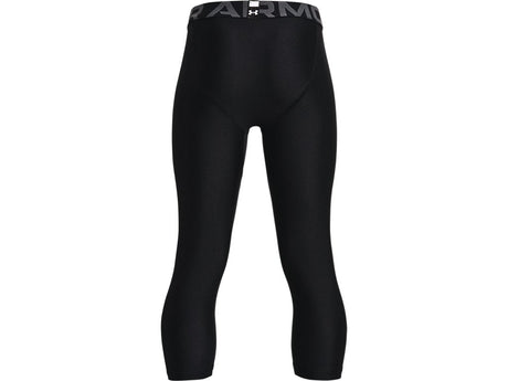 Under Armour Boys HeatGear Armour Three Quarter Leggings - Sweat Wicking Apparel