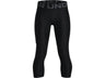 Under Armour Boys HeatGear Armour Three Quarter Leggings - Sweat Wicking Apparel