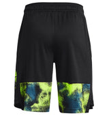Under Armour Boys Stunt 3.0 Printed Shorts - Quick Drying