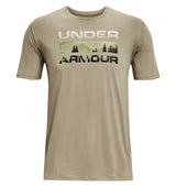 Under Armour Mens Stacked Logo Fill T-Shirt - Quick-Drying Comfort