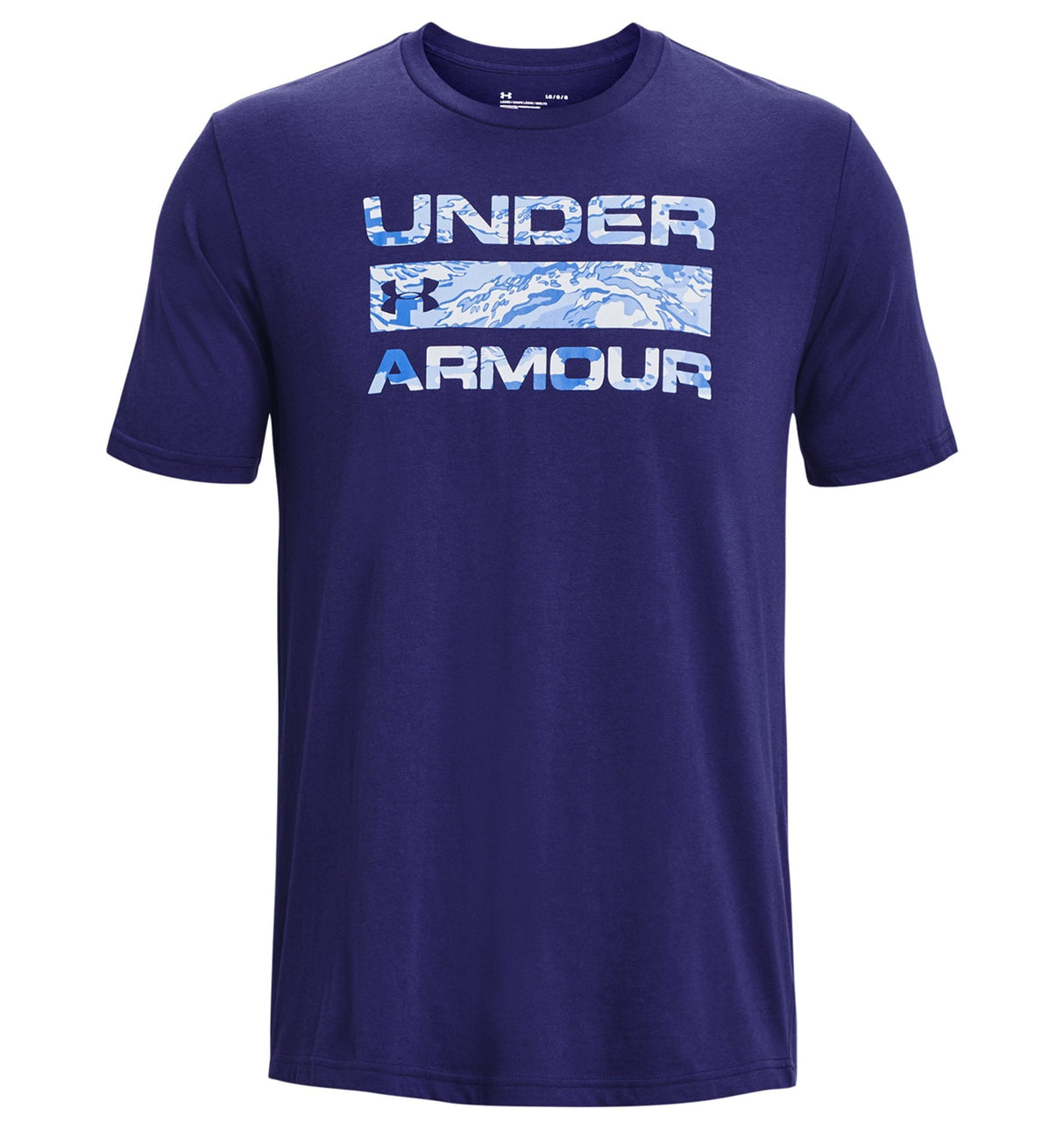 Under Armour Mens Stacked Logo Fill T-Shirt - Quick-Drying Comfort