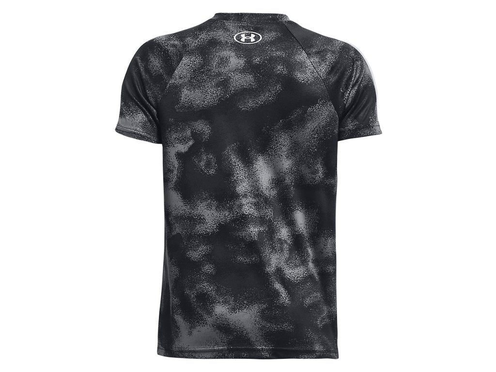 Under Armour Boys Tech Big Logo Printed Short Sleeve Shirt - Quick-Drying