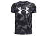 Under Armour Boys Tech Big Logo Printed Short Sleeve Shirt - Quick-Drying