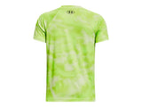Under Armour Boys Tech Big Logo Printed Short Sleeve Shirt - Quick-Drying