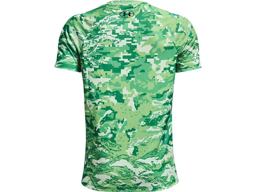 Under Armour Boys Tech Big Logo Printed Short Sleeve Shirt - Quick-Drying