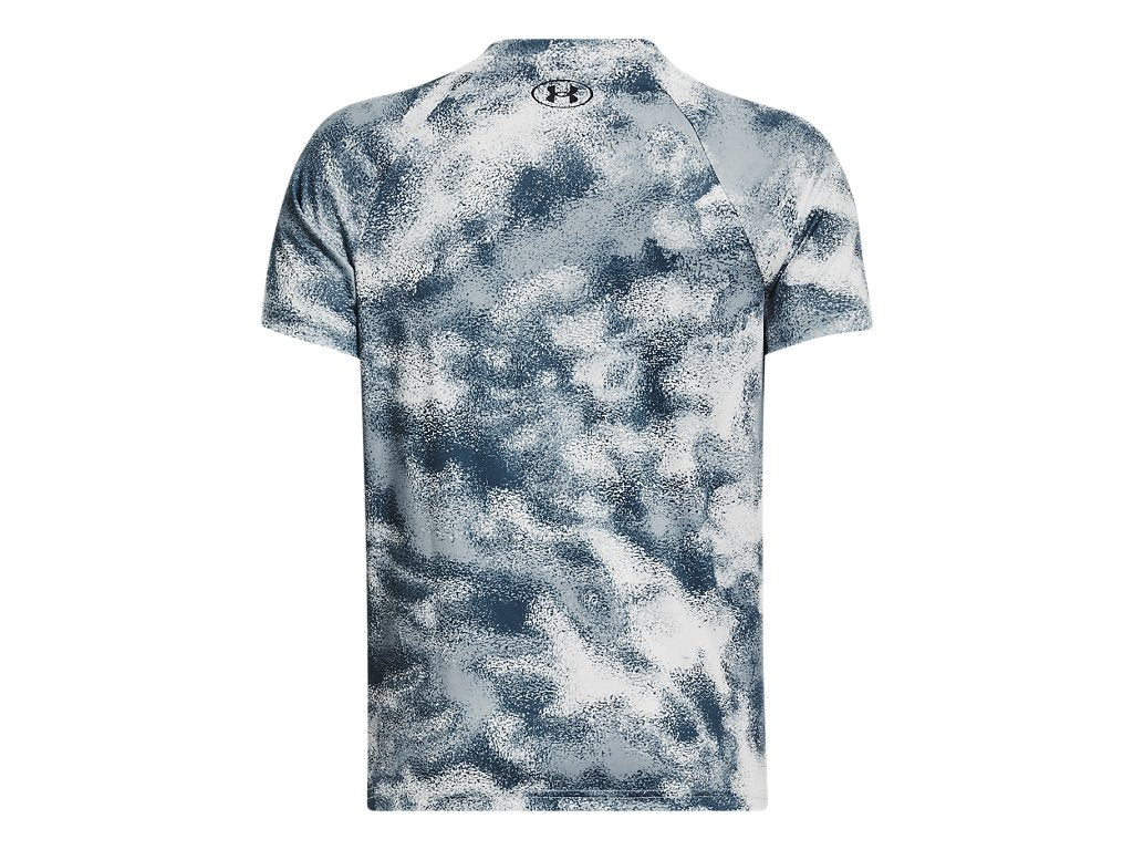 Under Armour Boys Tech Big Logo Printed Short Sleeve Shirt - Quick-Drying