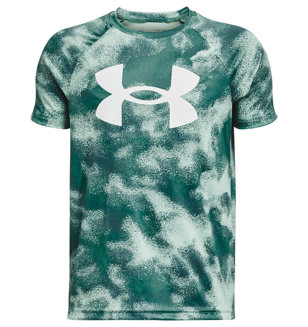 Under Armour Boys Tech Big Logo Printed Short Sleeve Shirt - Quick-Drying