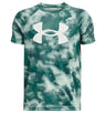 Under Armour Boys Tech Big Logo Printed Short Sleeve Shirt - Quick-Drying