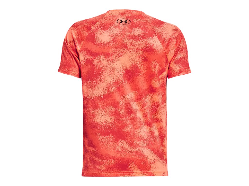 Under Armour Boys Tech Big Logo Printed Short Sleeve Shirt - Quick-Drying