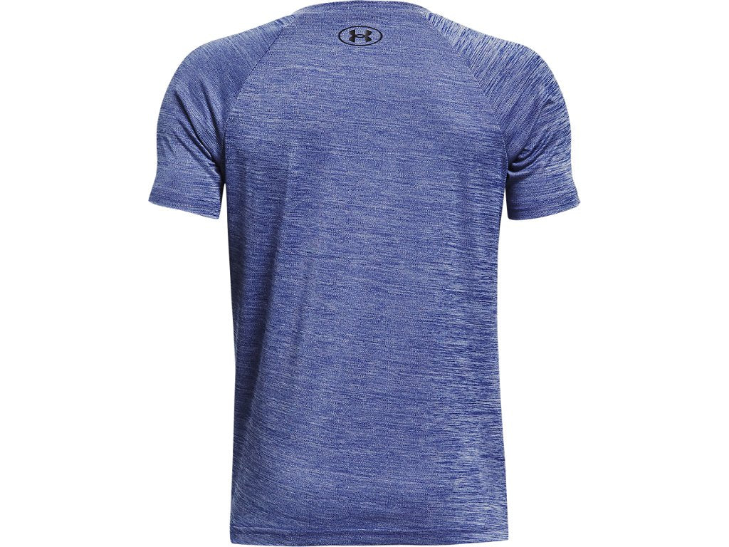 Under Armour Boys Tech Split Logo Hybrid Short Sleeve Shirt - Quick-Drying