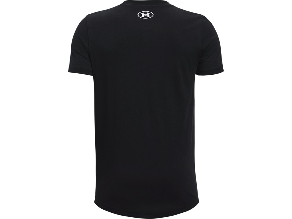 Under Armour Boys Left Chest Logo Short Sleeve T-Shirt - Quick-Drying Cotton Blend
