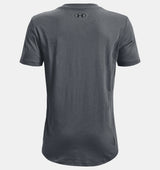 Under Armour Boys Left Chest Logo Short Sleeve T-Shirt - Quick-Drying Cotton Blend